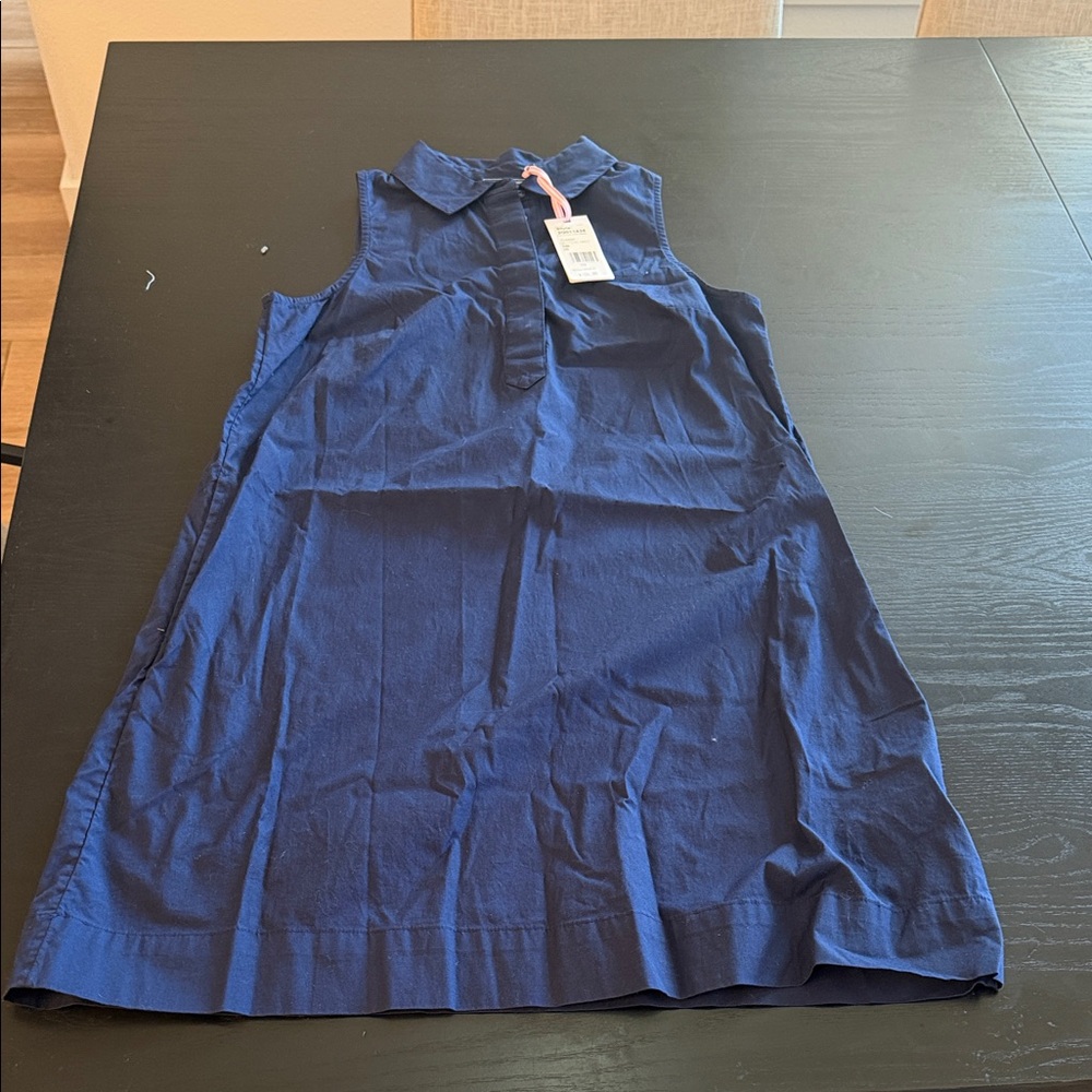 Vineyard Vines Navy Blue Sleeveless Dress